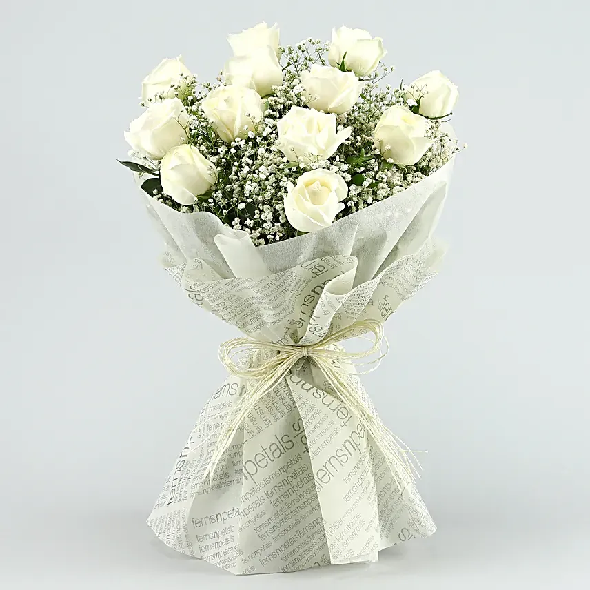 Wrapped In Elegance Roses Bouquet Black Forest Cake