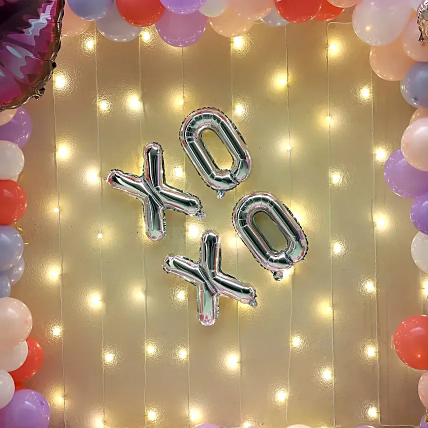XOXO Balloons Arrangement