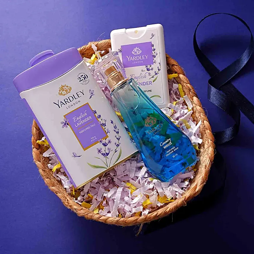 Yardley London Grooming Set and Toffee Basket