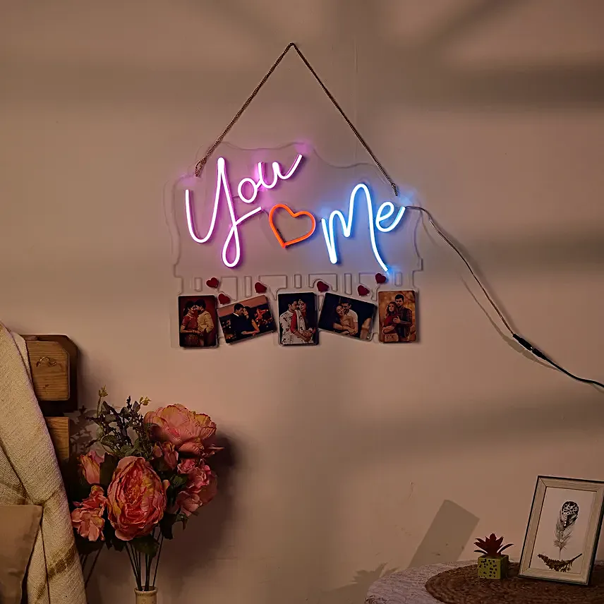 You N Me Neon Light N Photo