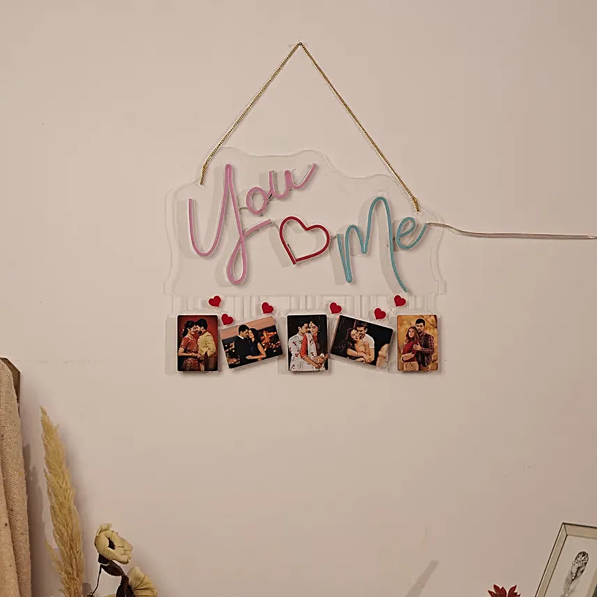 You N Me Neon Light N Photo