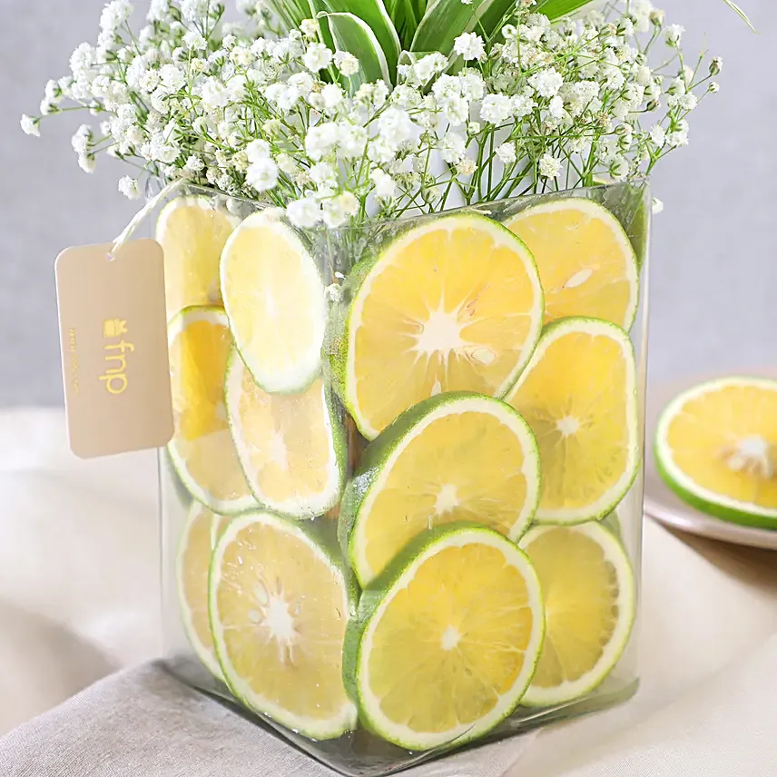 Zestful Lime and Spider Plant Surprise