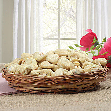 Basket full of cashews