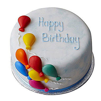 Birthday balloon cake 1kg
