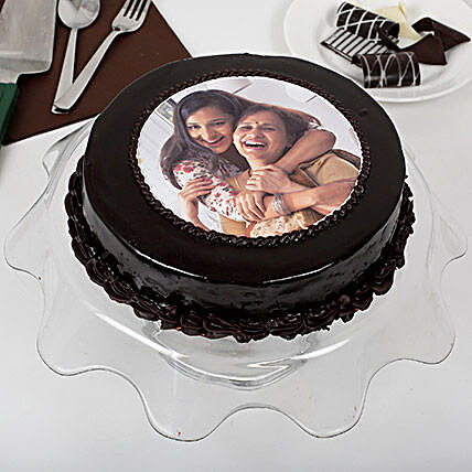 Personalised Round Shape Chocolate Cake