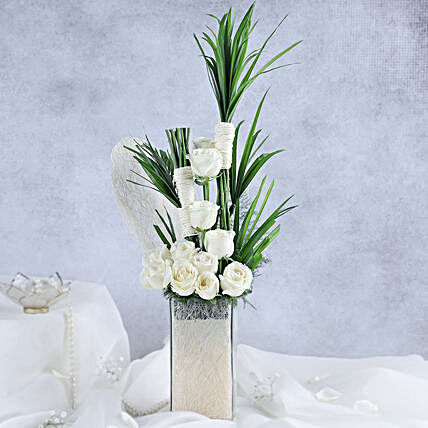 Perfectly Pleasing:Flower Arrangement In Vase