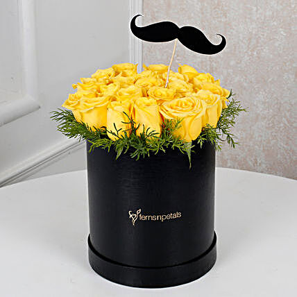 Flower Arrangement for him:Yellow Flowers