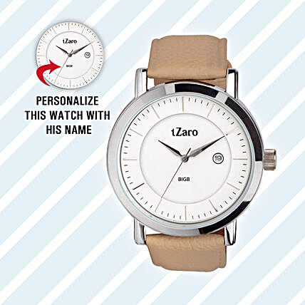 Personalised Classy Watch For Him