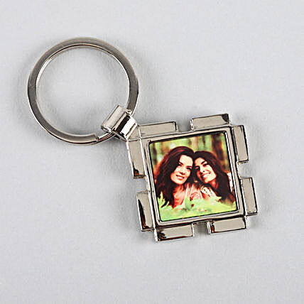 Happy Mom Personalized Keychain-1 diamond shaped personalized mom keychain