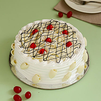 Online White Cake:White Forest Cakes