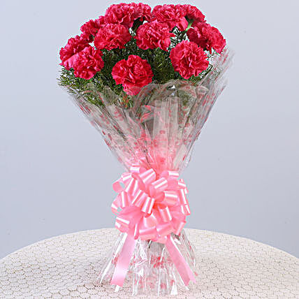 Mesmerizing Carnations Bouquet