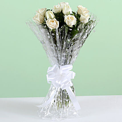 White Rose Bouquet Online