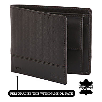 Online Brown Bi-Fold Wallet For Men