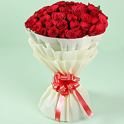 Exclusive Red Roses Bouquet Online:Premium Roses Delivery