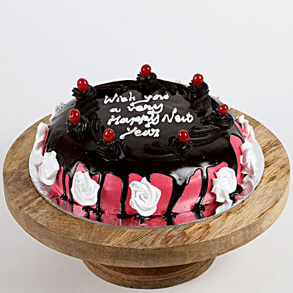 Online cherry cake for new year