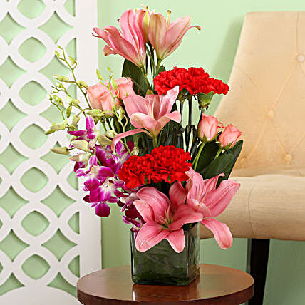 Online Graceful Mixed Flower Vase