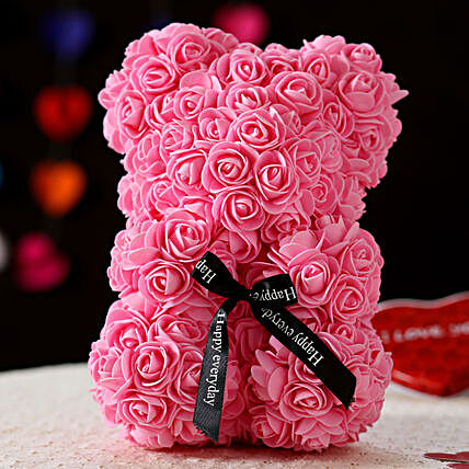 Foam Teddy Bear- Pink