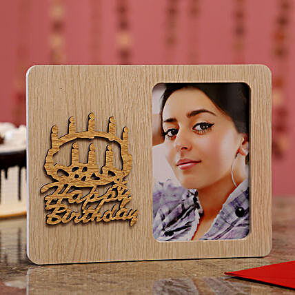 Personalised Birthday Wishes Photo Frame For Her