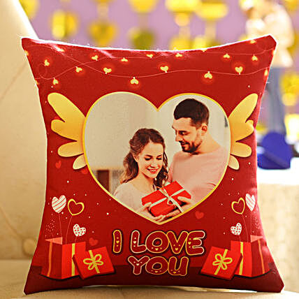 Cute Personalised Cushion for Your Sweetheart
