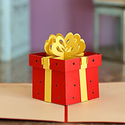 Online Gift Pop Up Card:Greeting Cards