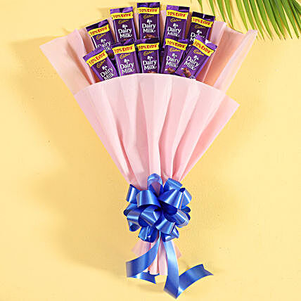 Cadbury Chocolate Bouquet chocolates womens day women day woman day women's day:Send Just Because Gifts