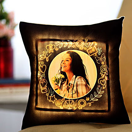 Photo LED Cushion For Women's Day