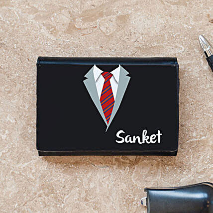 Personalised Gentleman's Business Card Case