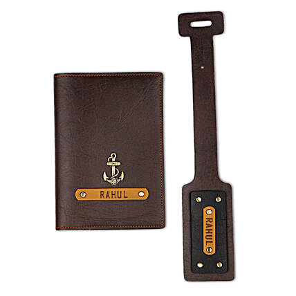 Combo Passport Cover And Luggage Tag