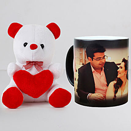 Personalised Magic Mug n Teddy:Personalised Gifts N Teddy Bears