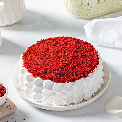 Designer Red Velvet Cake Online:Birthday Gifts for Wife