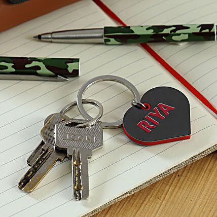 personalised keychain for her online