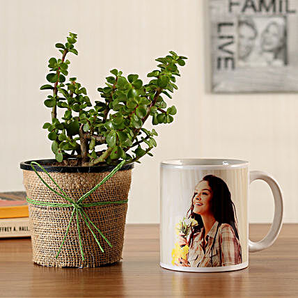 birthday mug for jade plant online:Plants N Personalised Gifts