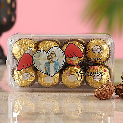 Love You Personalised Ferrero Rocher Box