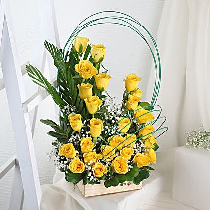 Online Yellow Roses:Send Baisakhi Gifts