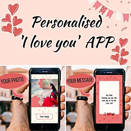 Personalised I Love You APP