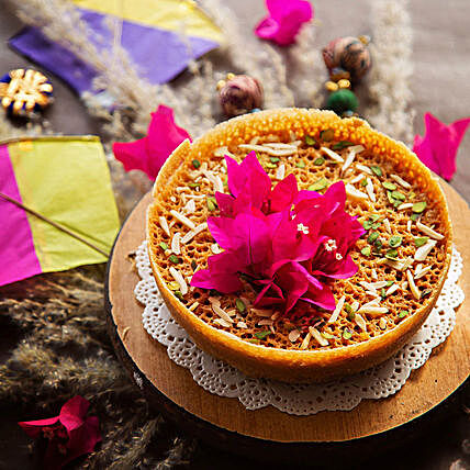 Rajasthan Special Ghewar Online:Gifts for Lohri