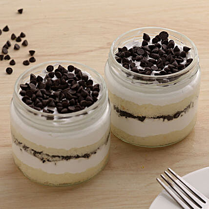 choco vanilla jar cake online