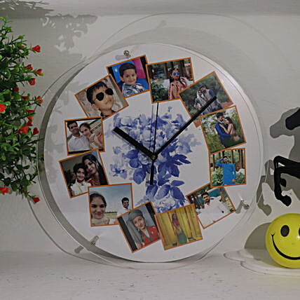 Beautiful Personalised Wall Clock