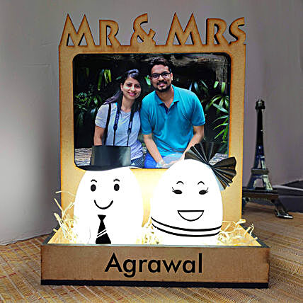 personalised lamp for couple:Personalised Birthday Gift