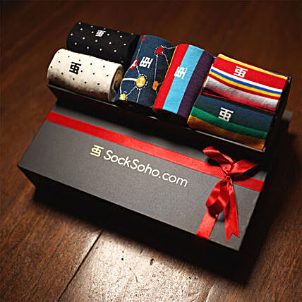 SockSoho Luxury Socks Gift Box