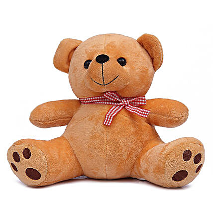Cute & Cuddly Brown Poppy Teddy Bear:Soft Toy