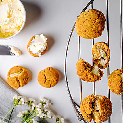 Almond Vanilla Cream FITcookies:Send Gourmet Gifts