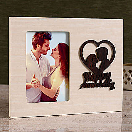 Personalised Anniversary Special Photo Frame- Hand Delivery:Same Day Delivery Personalised Gifts