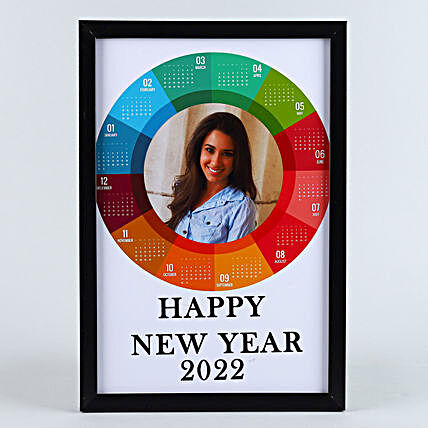 photo printed new year frame