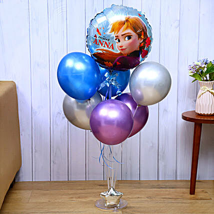 Disney Princess Anna Balloon Bouquet
