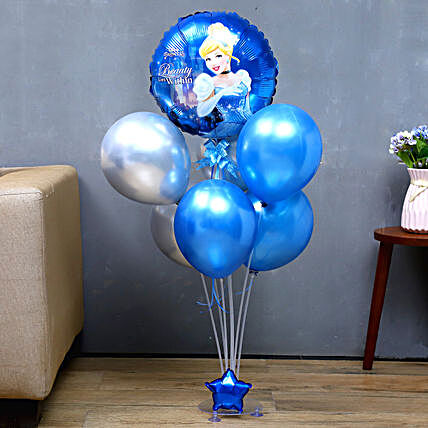 Disney Princess Cinderella Theme Balloon Bouquet