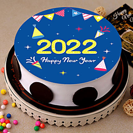 2022 Pineapple Photo Cream Cake