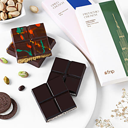 Dubai Kunafa Chocolate And Oreo Chocolate Treat