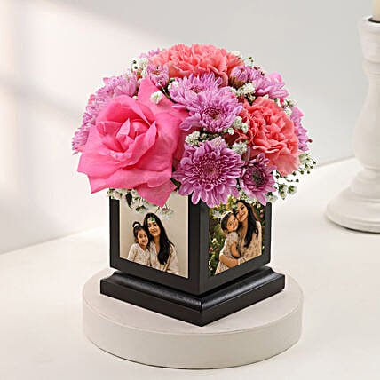 Bedazzled Roses Delight In Personalised Pen Holder-image-0