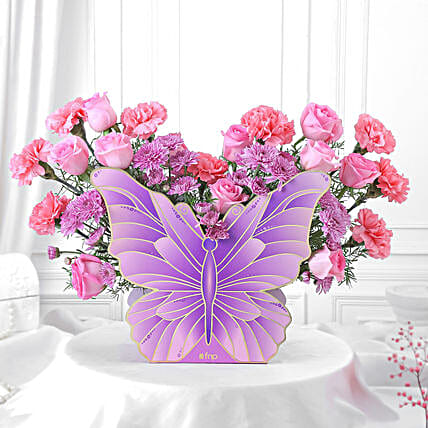 Wings of Mothers Love Rose Arrangement-picture-14